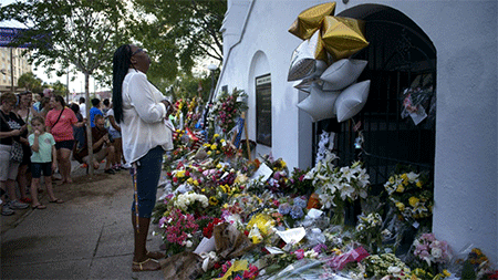 Charlestone rinde homenaje a las víctimas del racismo